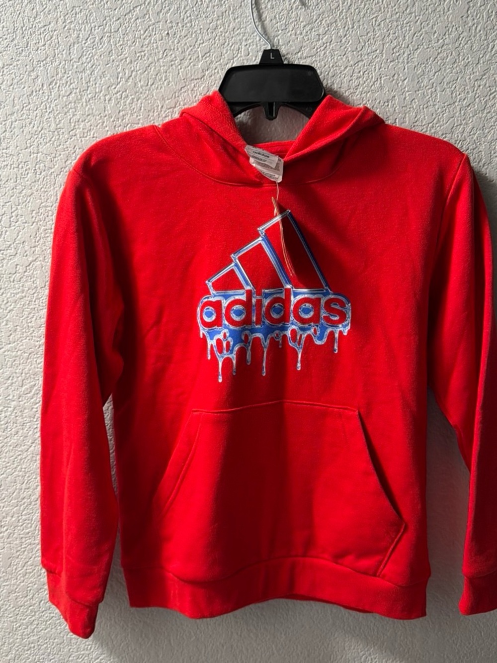 Kids Red Adidas Hoodie